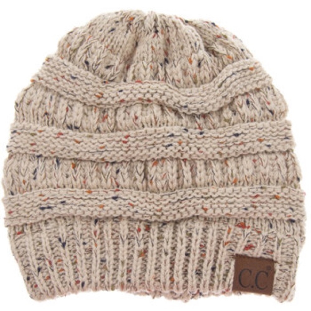 Oatmeal Confetti C.C. Beanie